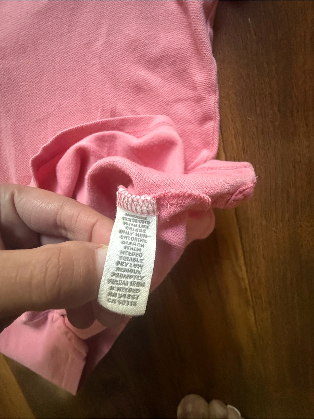 Abercrombie & Fitch Vintage Y2K Pink Short Sleeve Pique Polo Shirt / XS - Picture 4 of 7